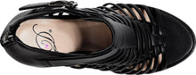 Delicious by Soda Women's Lecture Cutout Strappy Peep Toe Sandal