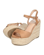 Women Faux Suede Espadrille Platform Wedge - Dressy, Spring, Party - Peep Toe Wedge GC12 By Betani