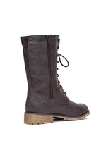 Lug 11 Womens Military Lace up Combat Boot