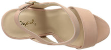 Qupid Women's Beat-44 Platform Sandal