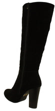 Refresh Women's Ringo-03 Knee High Side Zipper Closure Chunky High Heel Dress Boots