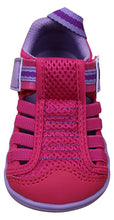 IFME Kid's Playa Venice Elastic Lace Mesh Hook and Loop Fisherman Style Sandal