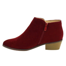 Reneeze BEAUTY-03 Women Sneaker Petty Stacked Heel Side Zipper Ankle Booties