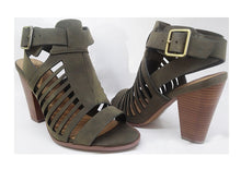 Delicious By Soda Yummy Cutout Stacked Heel Sandal