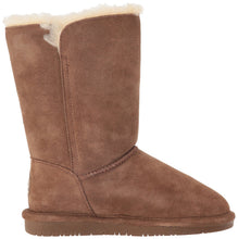 Bearpaw Girl's Lauren Youth Suede, Sheepskin Snow Boots