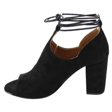 Betani Jillian-6 Women's Lace Up Side Cutout Block Heel Ankle Booties