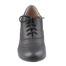 REFRESH AMANY-01 Women's Cuban heel Ankle booties Oxfords