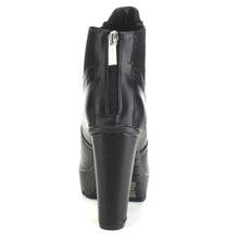 Breckelle's Hanna-11 Women's Platform Chunky Heel Lug Sole Chelsea Ankle Booties