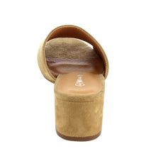 Nature Breeze FG73 Women's Slip On Chunky Block Heel Mule Sandals