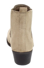 Refresh Women's Tildon-03 Low Heel Slip On Solid Ankle Boot