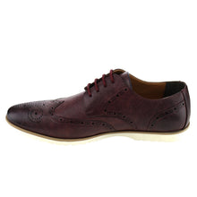 Arider AD02 Men's Brogued Wingtip Four Eyes Lace Up Flat Heel Oxfords