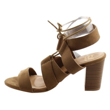 BF Betani Women's Lace Up Chunky Heel Sandal