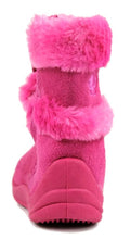 Kali Footwear Little Girl's Zello Glitter Pom Pom Boots