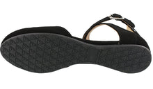 Soda KINER Women's Darling Almond Toe Criss Cross Ankle Strap Flat