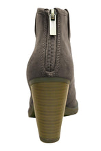 Cambridge Select Women's Western Stacked Chunky Heel Ankle Bootie