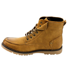 Arider AC79 Men's High-Top 7-eyelet Lace Up Flat Heel Work Sneaker Boots