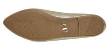 Bella Marie Angie-101 Women's pointy toe boat slip on patent snake leather flats