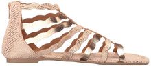 Qupid Women's Lana-449 Gladiator Sandal