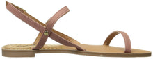 Qupid Women's Athena-1001ax Flat Sandal