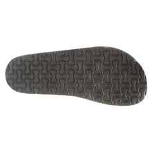 Muk Luks Men's Parker Duo Starpped Brown Slide Sandal