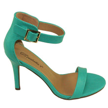 Breckelle's Women's Sydney-41 Adjustable Ankle cuff High Heel Dress Sandals