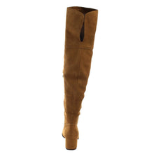 NATURE BREEZE FF00 Women Over The Knee Mid High Block Heel Boots Full Size Small