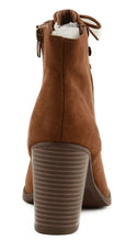 Women's Soda Lurk Lace Up Heeled Bootie
