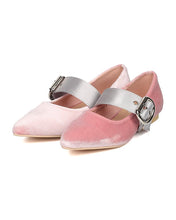 Women Velvet Mary Jane Flat - Casual, Dressy, Versatile - Instep Ballet Flat - GG12 By Cape Robbin