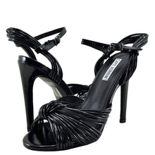 Cape Robbin Alza 38 Womens Metallic Knotted Open Toe Heel