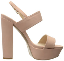 Qupid Women's Beat-44 Platform Sandal