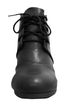 Cambridge Select Women's Lace Up Wedge High Heel Ankle Boot