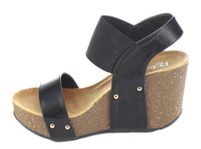 Refresh Women's Mara-10 Platform Cork Wedge High Heel Leather Sandal...
