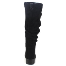 Soda Index Women's Classic Slouchy Cowboy Knee High Riding Boots