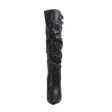 Breckelles Brandi-12 Slouchy Knee High Pointy Toe Stiletto Boots