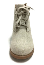 Delicious by Soda Women's Ripley Sueded Lace Up Chunky Stacked Heel Ankle Bootie