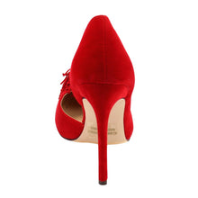 Chase & Chloe EF97 Women's High Stiletto Heel Fringe D'orsay Dress Pumps