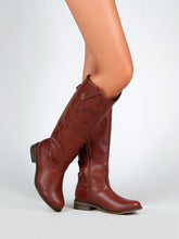 Breckelles Rider-18 Womens Classic Knee High Riding Boots