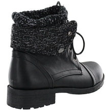 Top Moda Girls Elwood-1K Moto Lace Up Boots