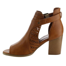 Reneeze AF82 Women's Cut Out Buckle Peep Toe Heels