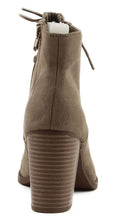Women's Soda Lurk Lace Up Heeled Bootie