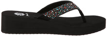 Yellow Box Women's Africa Flip-Flop Wedge Sandal