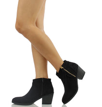 Soda Women's Rowley Faux Suede Tassel Cowboy Ankle Boot