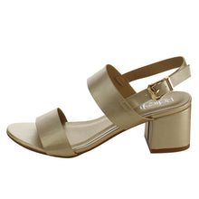 Refresh ID91 Women's Double Strap Sling Back Block Heel Dress Sandal