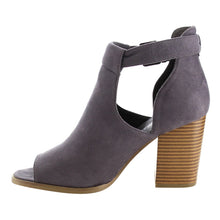Reneeze AF79 Women's Cut Out Chunky Heel Buckle Heels Sandals